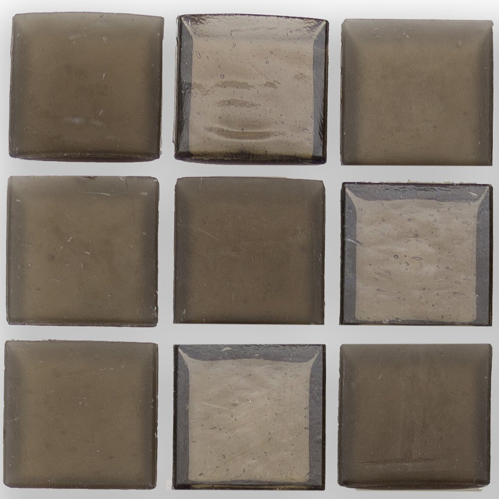 Huron Smoke Glass Mosaic Tile