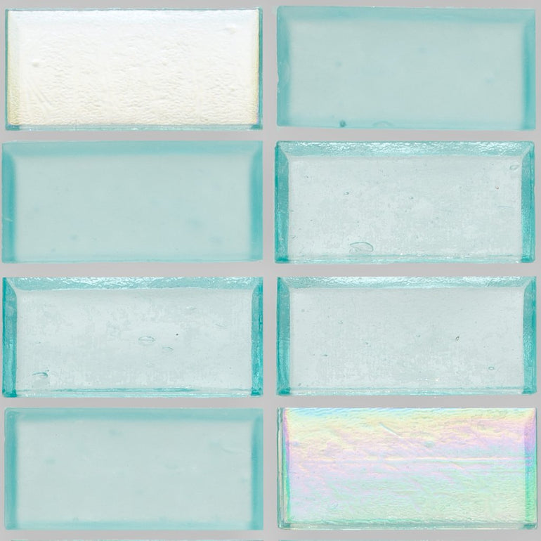 Surf, 1" x 2" Stacked - Glass Tile