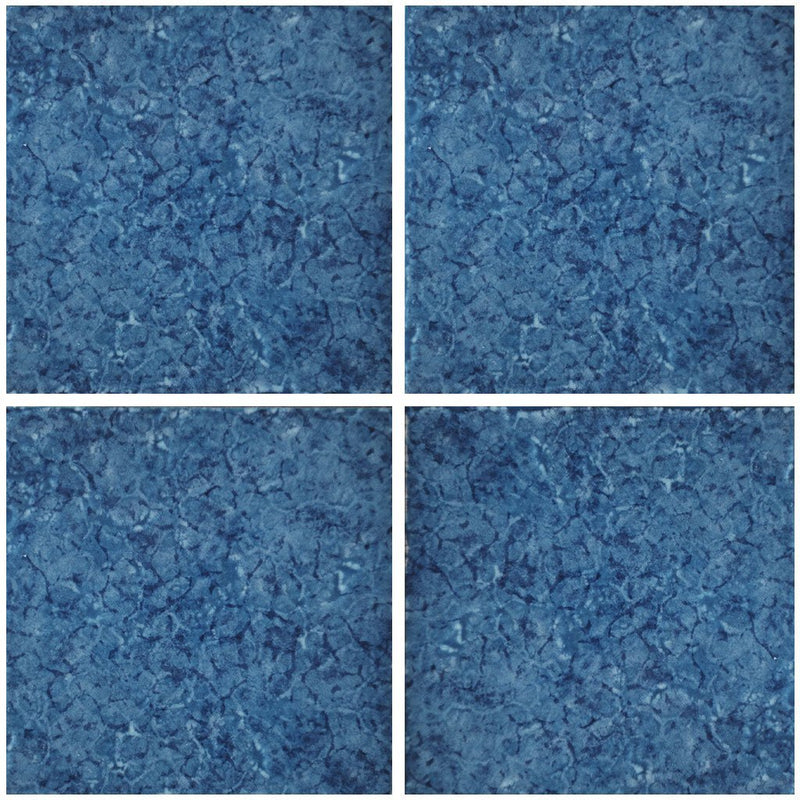 ESTFUSIDENIM6 Aquatica Denim, 6" x 6" (1 box, 44 pcs) - Porcelain Pool Tile