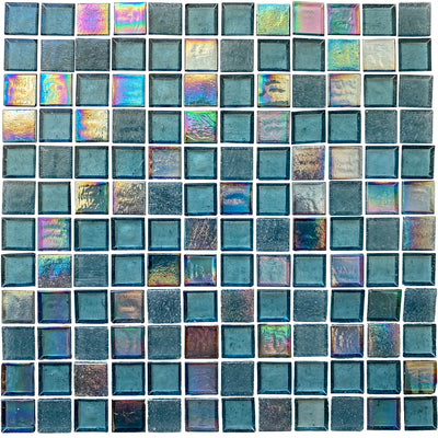 Harbour, 1" x 1" Stacked | Glass Mosaic Tile | American Glass Mosaics