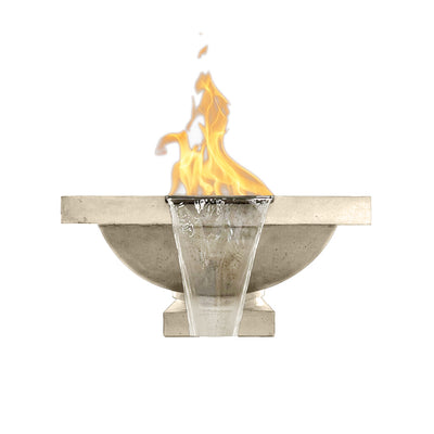 Prism Hardscapes Ibiza Fire/Water Bowl Gas Fire Feature