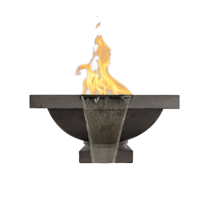 Prism Hardscapes Ibiza Fire/Water Bowl Gas Fire Feature