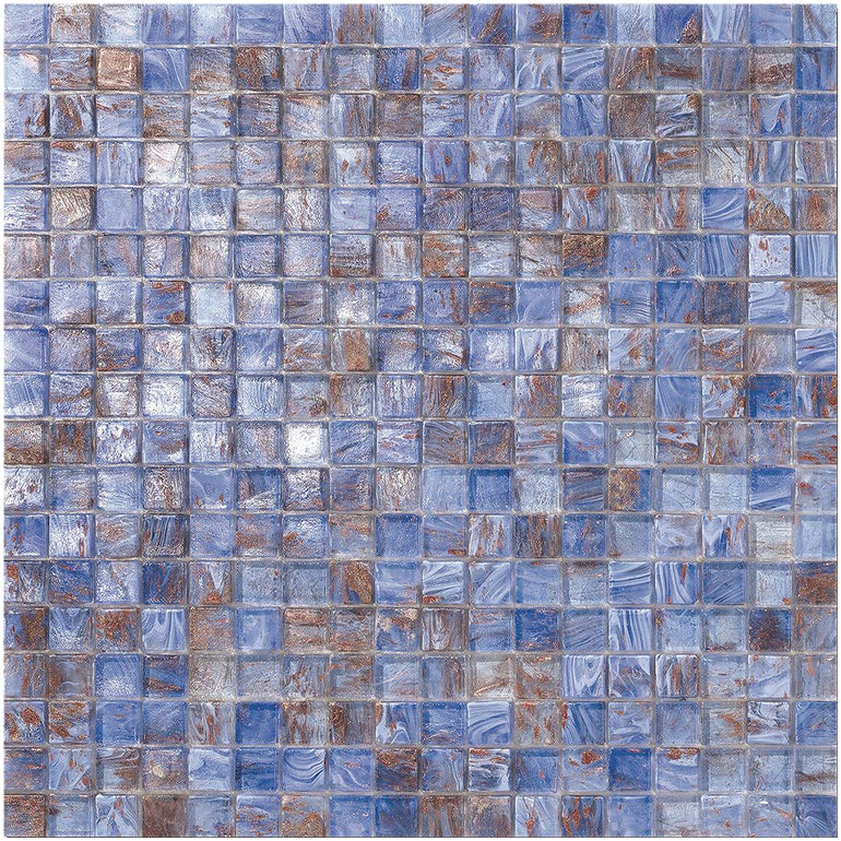 India, 5/8" x 5/8" Glass Tile | Mosaic Pool Tile by SICIS