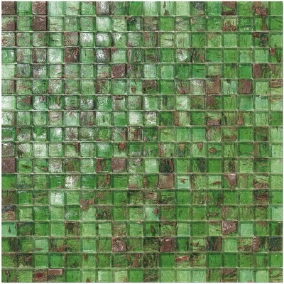 Irlanda, 5/8" x 5/8" Glass Tile | Mosaic Pool Tile by SICIS