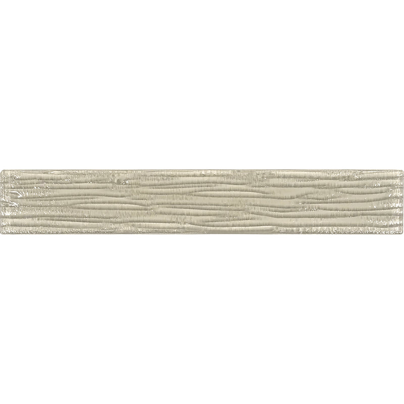 Ivory Bamboo, 2" x 12" - Glass Tile