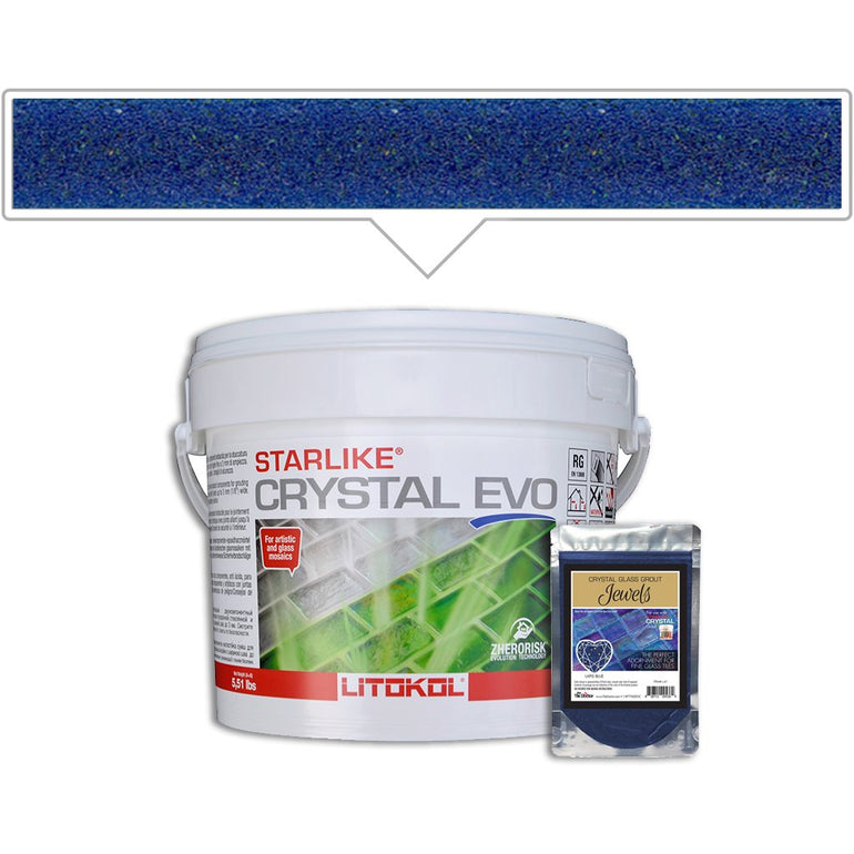 Lapis Blue J.41 | Litokol Starlike Crystal Glass Grout Jewels