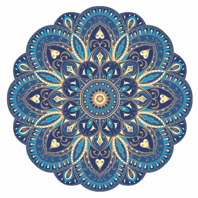 Joyful Soul Mandala - Pool Mosaic