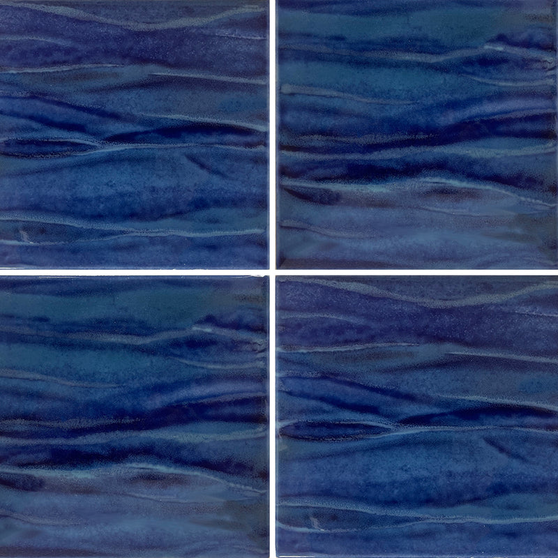 Aqua Blue, 6" x 6" - Porcelain Pool Tile