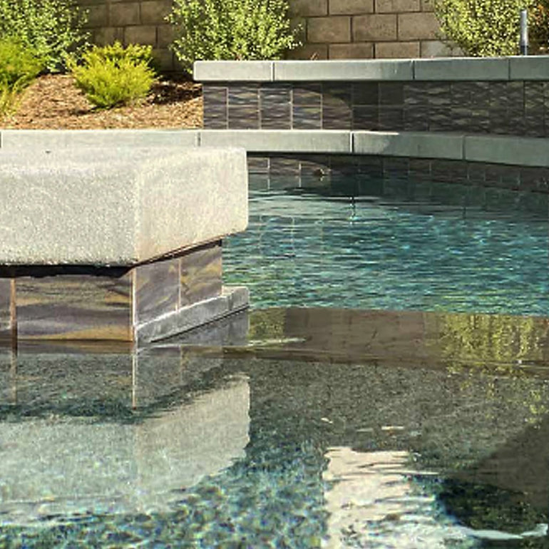 Symphony, 6" x 6" Porcelain Tile | KAWA-51 | Fujiwa Pool Tile