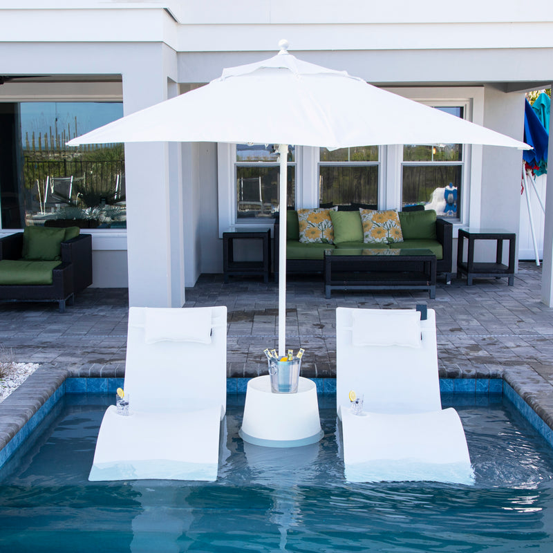 Kai Luxury Umbrella, FL70004 | In-Pool or Patio Umbrella by Floating Luxuries