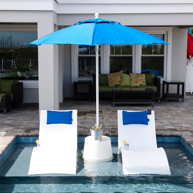 Kai Luxury Umbrella, FL70001 | In-Pool or Patio Umbrella by Floating Luxuries