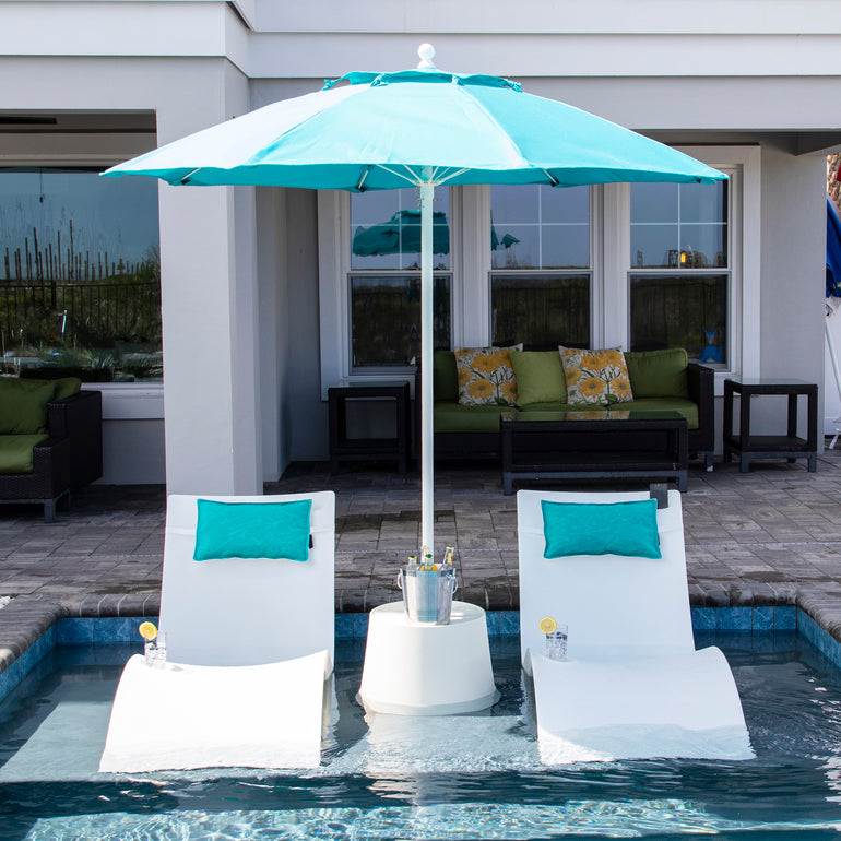 Kai Luxury Umbrella, FL70012 | In-Pool or Patio Umbrella by Floating Luxuries