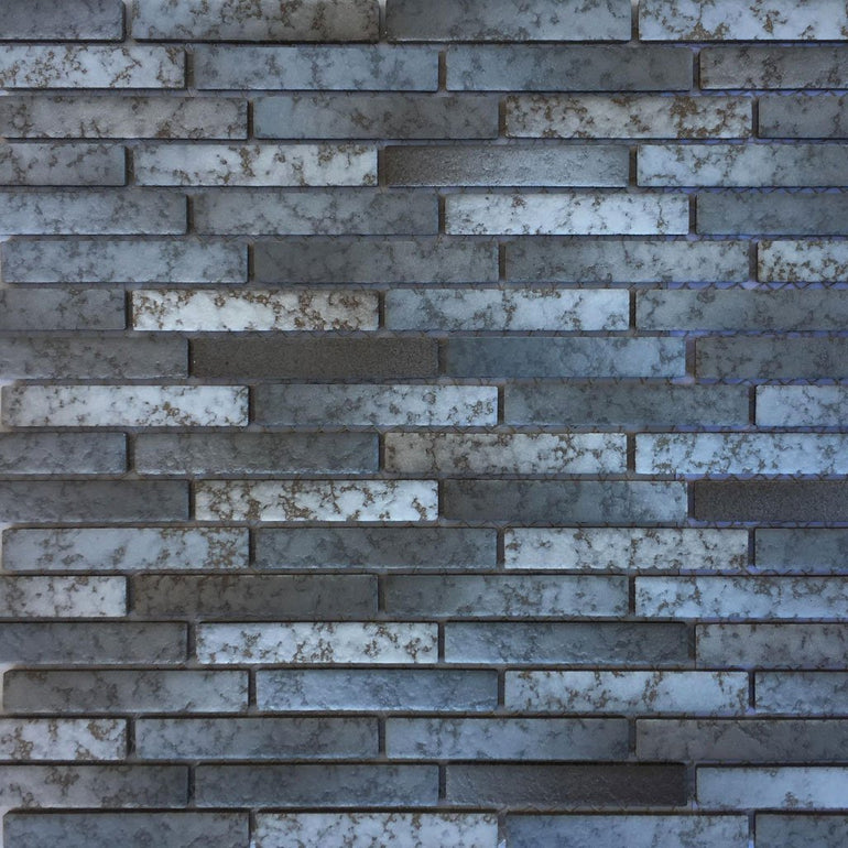 LOMBO-874 - Fujiwa Grey Matte, 1/2" x 3-1/4" - Porcelain Pool Tile