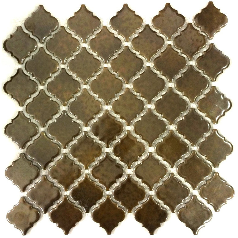 LT-763MT - Metallic Platinum, 2" x 2" - Porcelain Pool Tile - Fujiwa