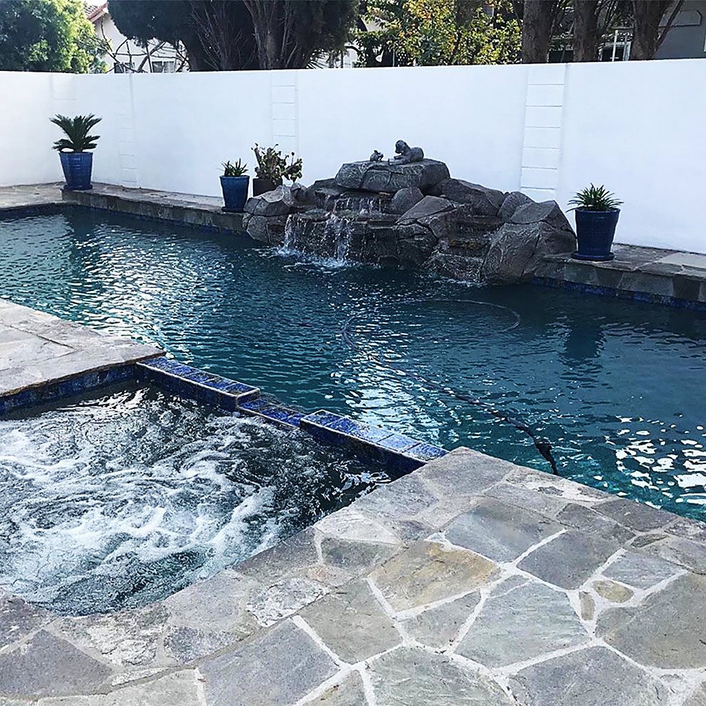 Bermuda Blue, 6" x 6" Tile | LYRA-682 | Fujiwa Porcelain Pool Tile