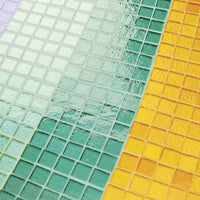 Glass-On-Glass Mosaic Grout Color