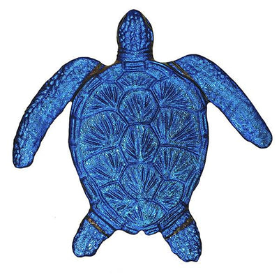 MTLOSAPB Fusion Loggerhead Turtle - Sapphire Artistry in Mosaics