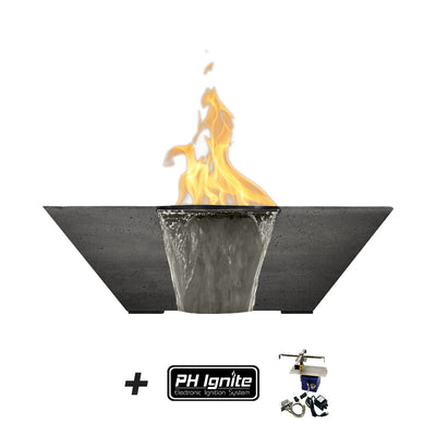 Prism Hardscapes Lombard Fire/Water Bowl Gas Fire Feature