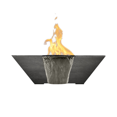 Prism Hardscapes Lombard Fire/Water Bowl Gas Fire Feature