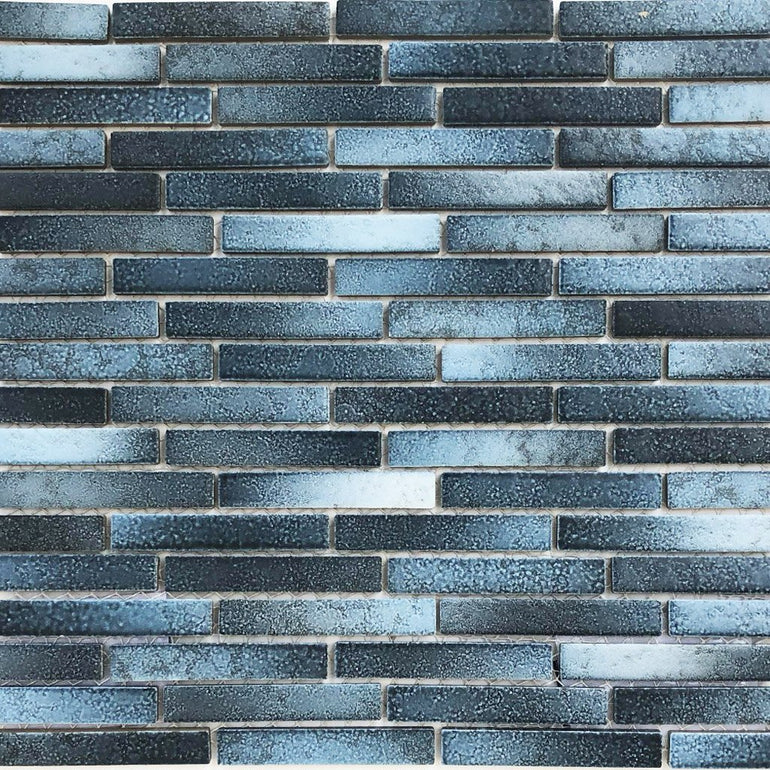Aqua Matte, 1/2" x 3-1/4" - Porcelain Pool Tile