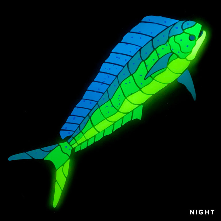Cow Mahi, Left Pool Mosaic | Glow in the Dark Pool Mosaic Tile