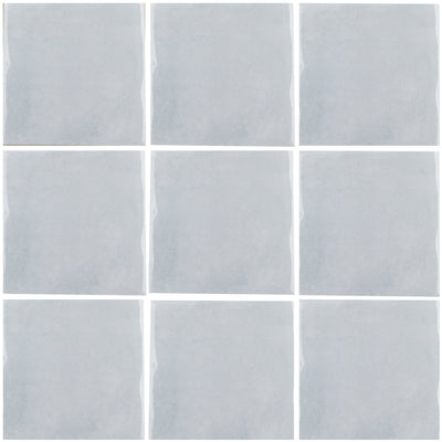 Maioliche, 6" x 6" Porcelain Tile | CVLMAIOGRIGIO6 | Aquatica