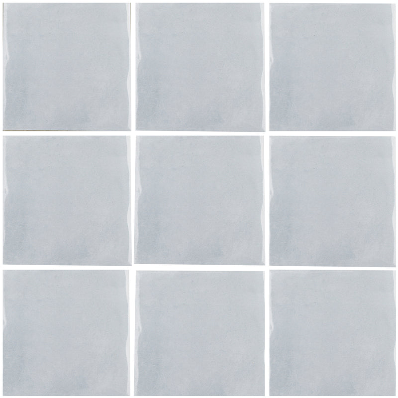 Maioliche, 6" x 6" Porcelain Tile | CVLMAIOGRIGIO6 | Aquatica