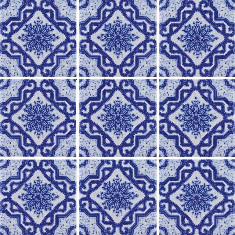 Maioliche 18, 6" x 6" Porcelain Tile | CVLMAIOLICHE18 | Aquatica