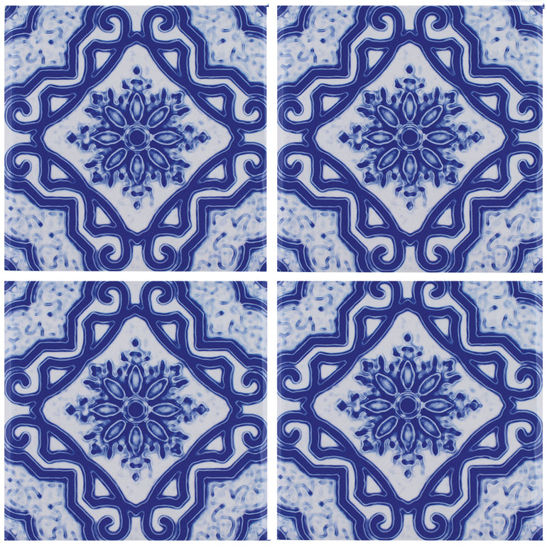Maioliche 18, 6" x 6" Porcelain Tile | CVLMAIOLICHE18 | Aquatica