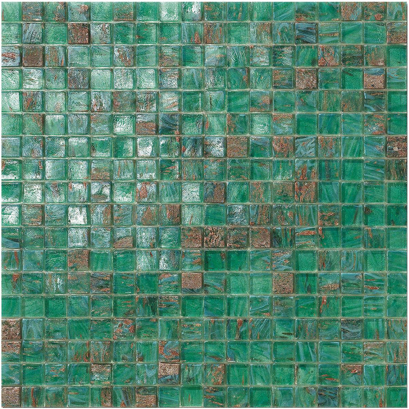 Maldive, 5/8" x 5/8" Glass Tile | Mosaic Pool Tile by SICIS