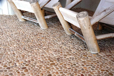Stone Mosaics - Maluku Tan - Pebble Tile
