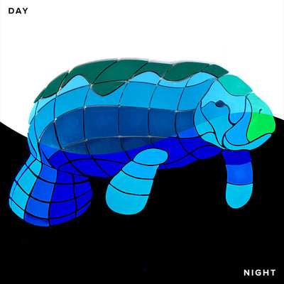 Manatee Calf 2 | MAC2 | Glow in the Dark Pool Mosaics