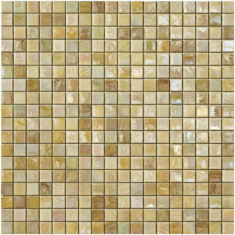 Marigold 2, 5/8" x 5/8" - Glass Tile