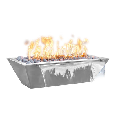Maya Linear Fire and Water Bowl, Stainless Steel | The Outdoor Plus