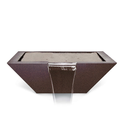 Maya Square Metal Water Bowl Feature | The Outdoor Plus