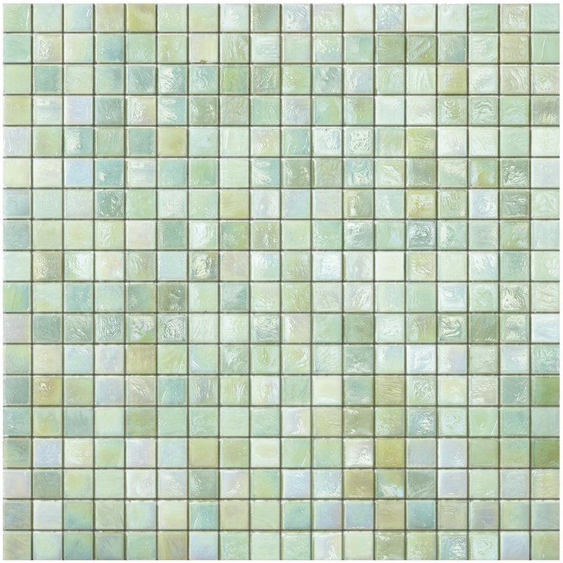 Mint 1, 5/8" x 5/8" - Glass Tile