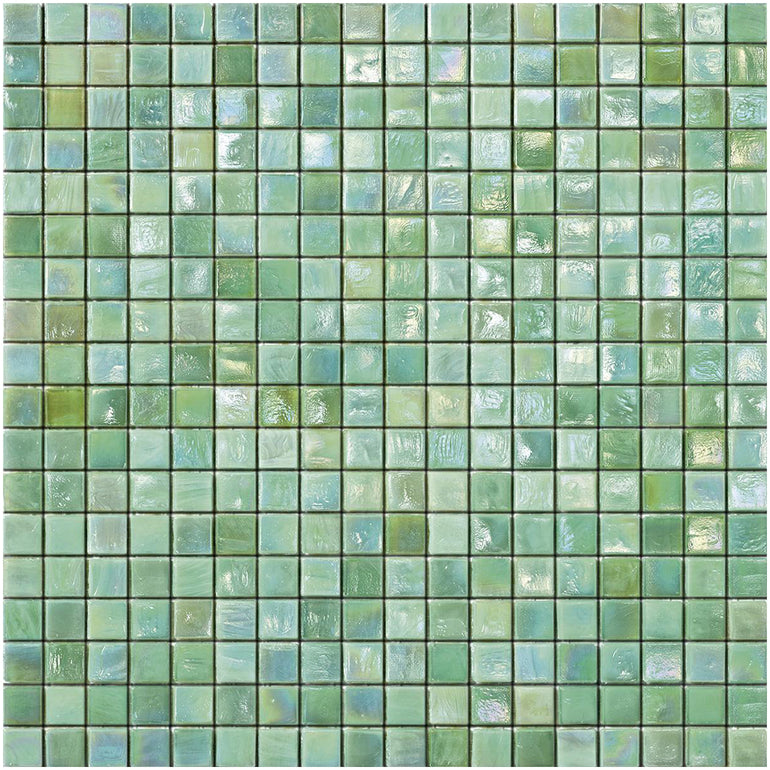 Mint 2, 5/8" x 5/8" - Glass Tile