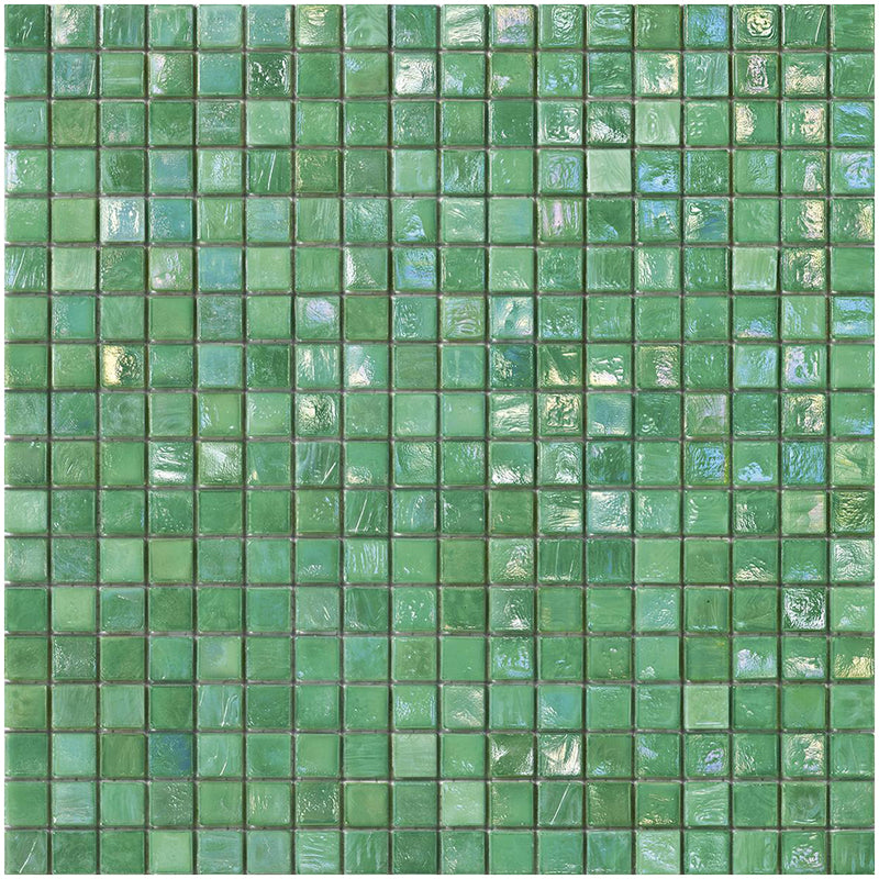Mint 3, 5/8" x 5/8" - Glass Tile