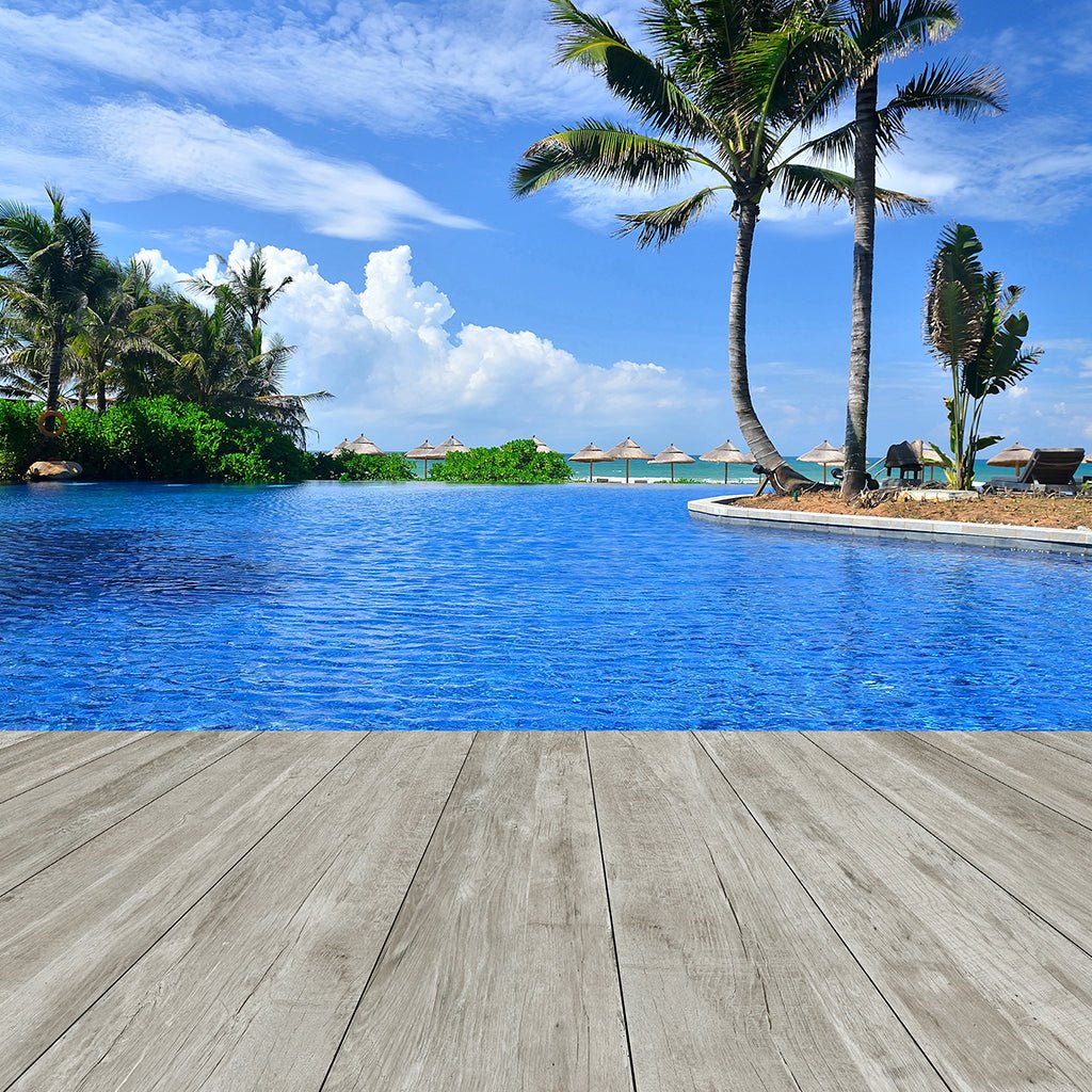 Montauk Gray, 16" x 48" 2CM | U.S. Outdoor Porcelain Pavers