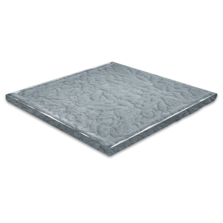 Gray 6" x 6" Glass Pool Tile | MS866K7 | AquaBlu Mosaics
