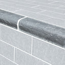 Gray, Trim 2" x 6" - Glass Tile