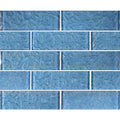 Steel Blue, 2" x 6" - Glass Tile