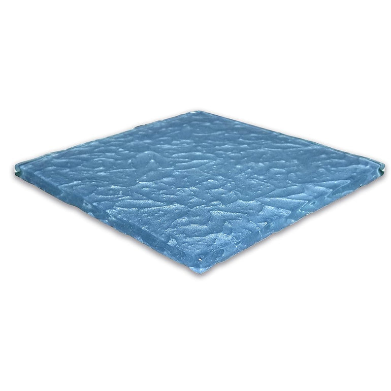 Non-Slip Memory Foam Shower Mat - Turquoise Blue - 24 x 16 inch