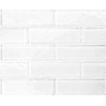 White, 2" x 6" - Glass Tile