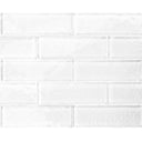White, 2" x 6" - Glass Tile