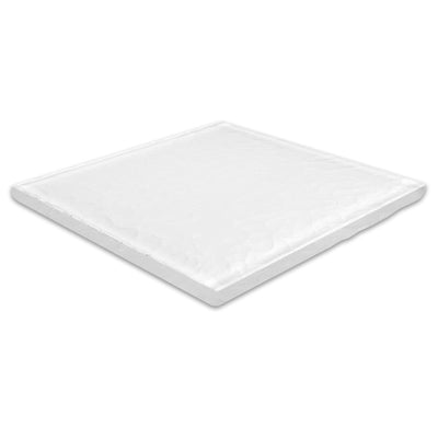 White 6" x 6" Glass Pool Tile | MS866W2 | AquaBlu Mosaics