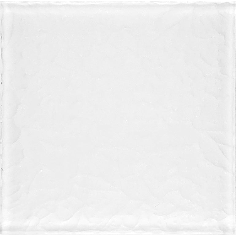 White 6" x 6" Glass Pool Tile | MS866W2 | AquaBlu Mosaics