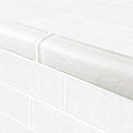 White, Trim 2" x 6" - Glass Tile