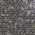 Cafe au Lait Iridescent, 5/8" x 5/8" - Glass Tile