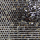 Cafe au Lait Iridescent, 5/8" x 5/8" - Glass Tile